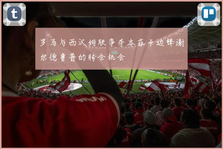 罗马与西汉姆联争夺本菲卡边锋谢尔德鲁普的转会机会